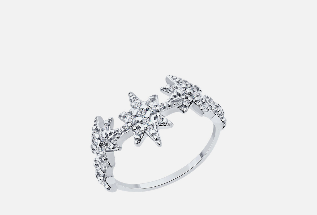 Изображение товара Кольцо серебряное SOKOLOV Фианит