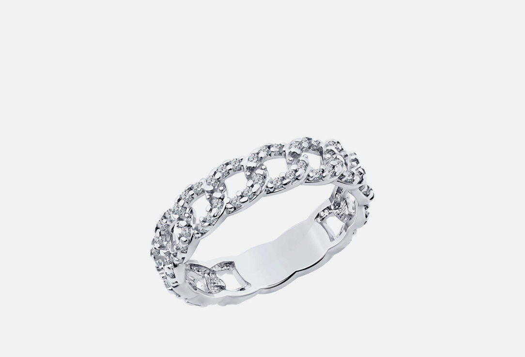 Изображение товара Кольцо серебряное SOKOLOV Фианит