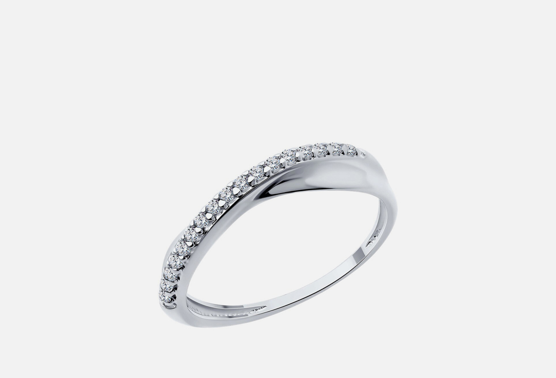 Изображение товара Кольцо серебряное Diamant Фианит