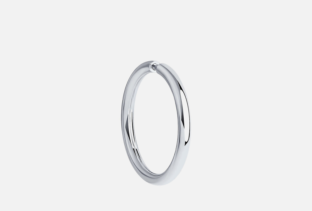 

Серьга серебряная DIAMANT, Без вставки 1 шт