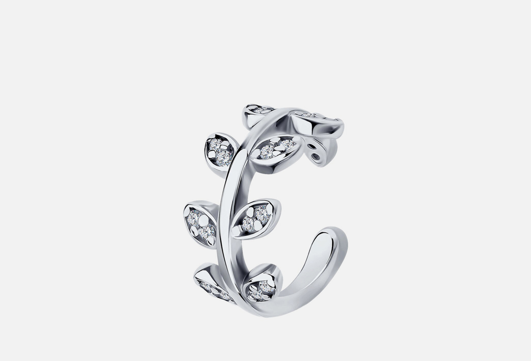 

Серьга серебряная SOKOLOV, Фианит 1 шт