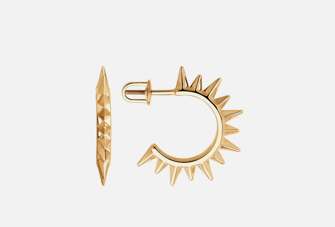 

Серьги серебряные DIAMANT, Без вставки 2 шт