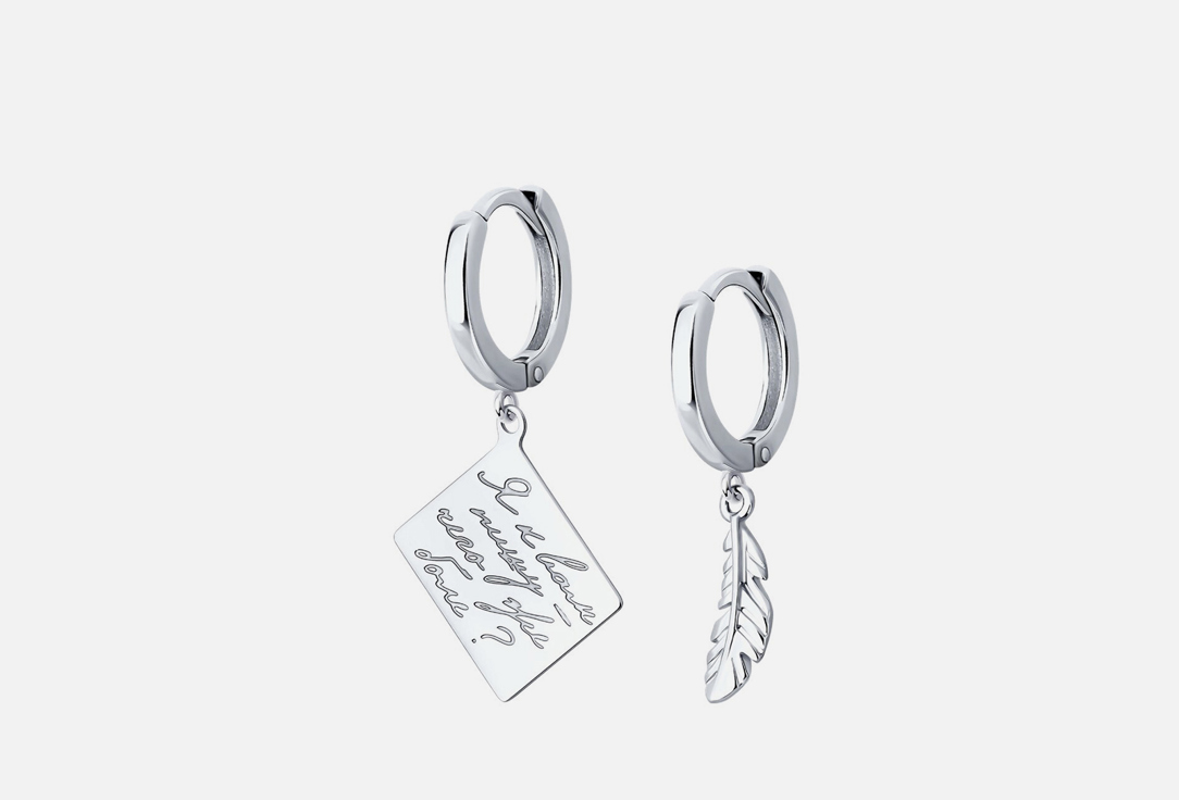 Изображение товара Серьги серебряные SOKOLOV без вставки