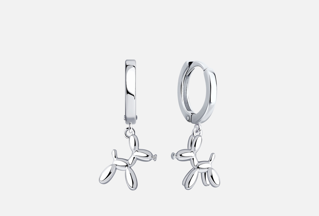 Изображение товара Серьги серебряные SOKOLOV без вставки пробы 925 для женщин