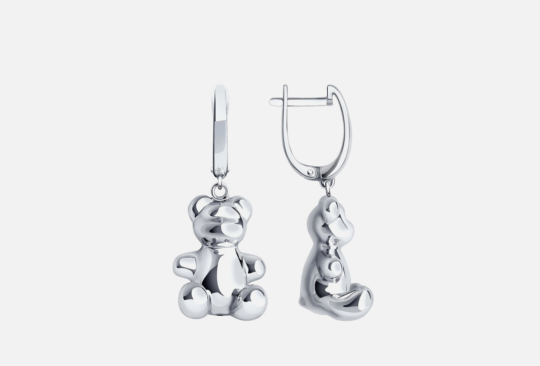 

Серьги серебряные SOKOLOV, Без вставки 2 шт