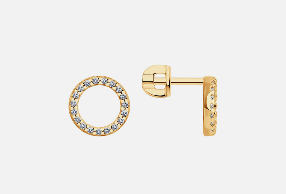 Изображение товара Серьги серебряные SOKOLOV Фианит