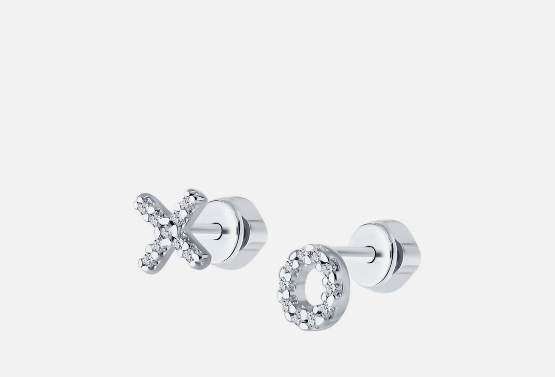 Изображение товара Серьги серебряные SOKOLOV Фианит