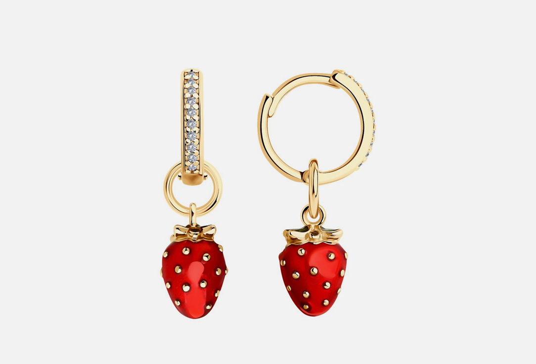 Изображение товара Серьги серебряные SOKOLOV Эмаль