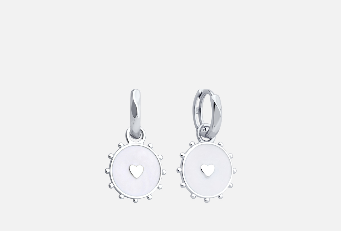 Изображение товара Серьги серебряные SOKOLOV Эмаль