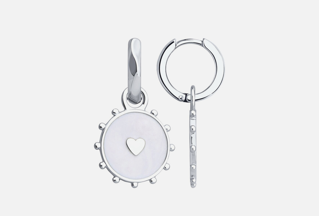 Изображение товара Серьги серебряные SOKOLOV Эмаль