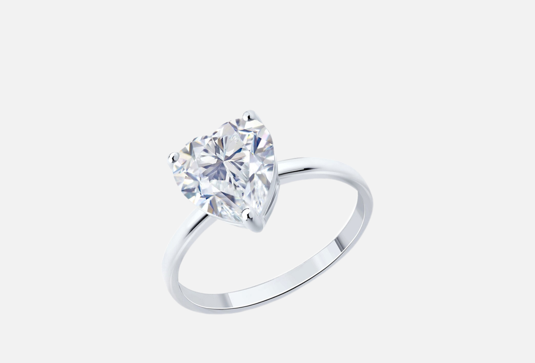 Изображение товара Кольцо серебряное SOKOLOV с фианитом 94014402 16 р.