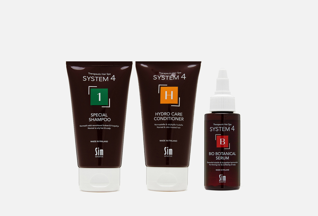 Изображение товара Набор для волос шампунь+кондиционер+сыворотка System 4 Экспресс-восстановление
