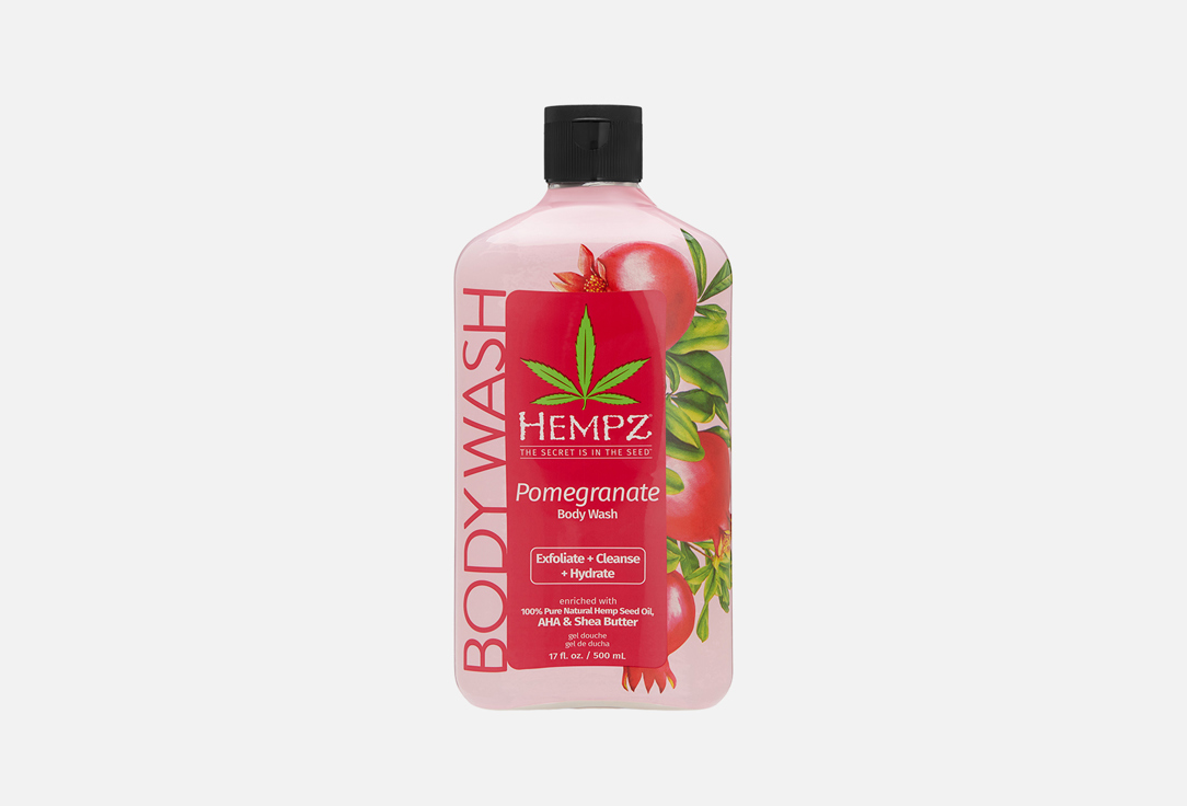 

Гель для душа HEMPZ, Pomegranate 500 мл