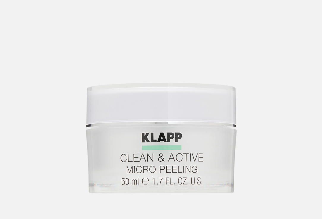 Изображение товара Микропилинг для лица KLAPP SKIN CARE SCIENCE CLEAN & ACTIVE 50 мл для очищения и увлажнения