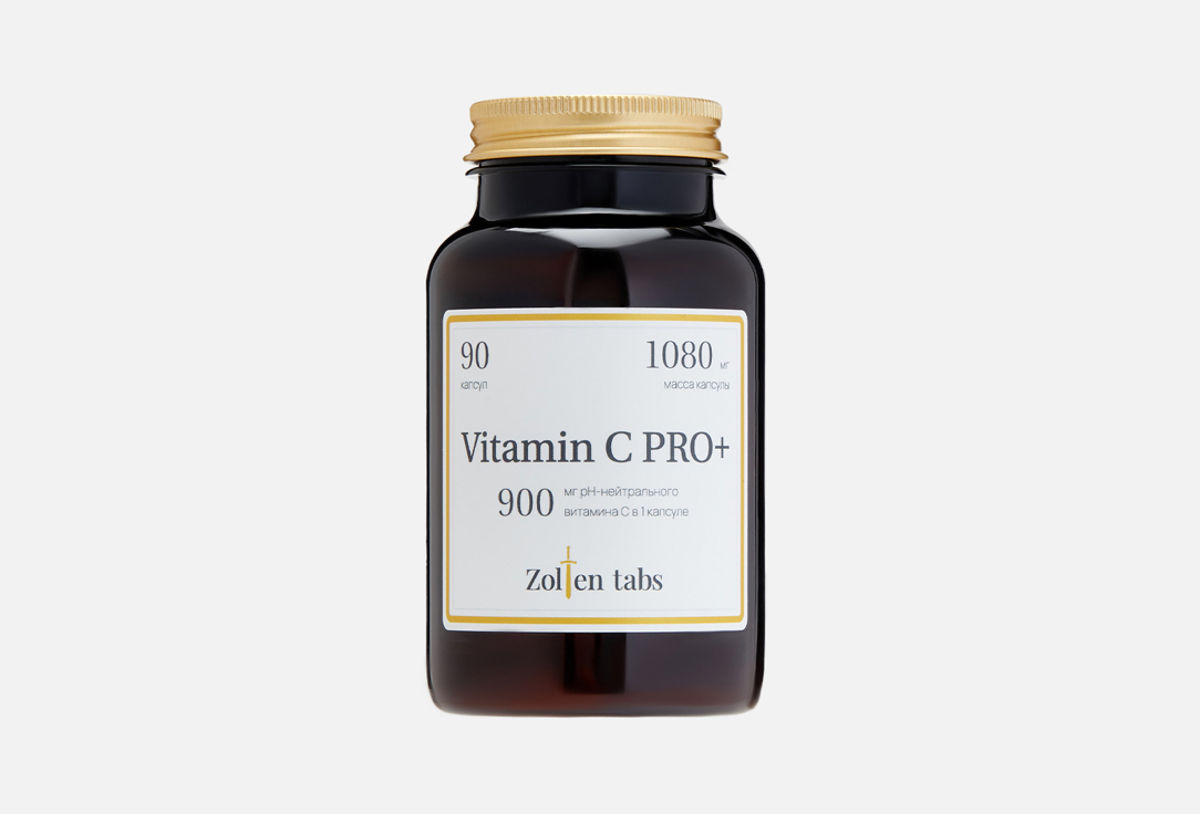 Изображение товара БАД для укрепления иммунитета Zolten Tabs Витамин C 900 мг в капсулах