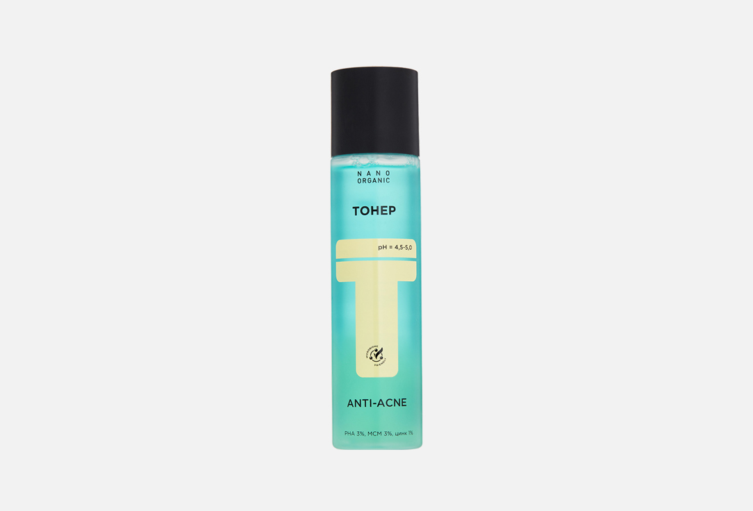 Тонер для лица NANO ORGANIC Anti-Acne 150 мл