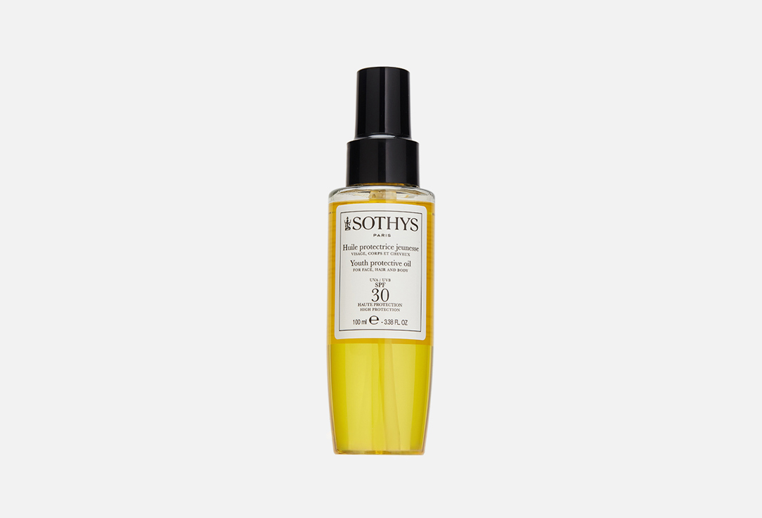 Защитное омолаживающее масло для тела SPF30 SOTHYS Youth protective oil 100 мл