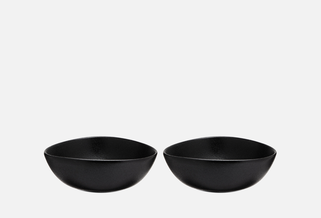 

Набор салатников MAGISTRO, Черный, Carbon 2 шт