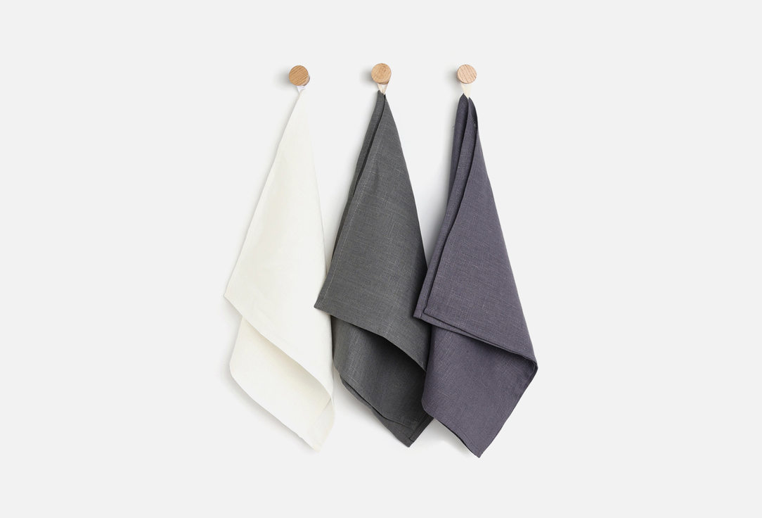 

Набор кухонных полотенец ЭТЕЛЬ, Мультиколор, Fly, 40x70 3 шт