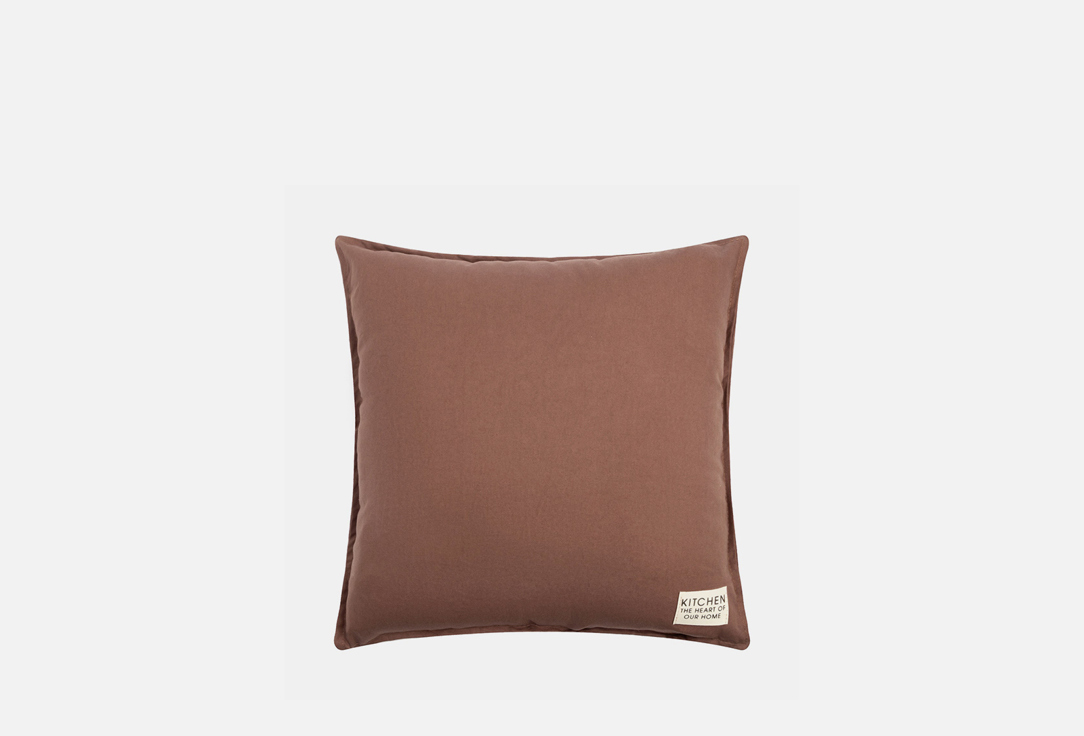 

Подушка ЭТЕЛЬ, Коричневый, 45x45, brown 1 шт