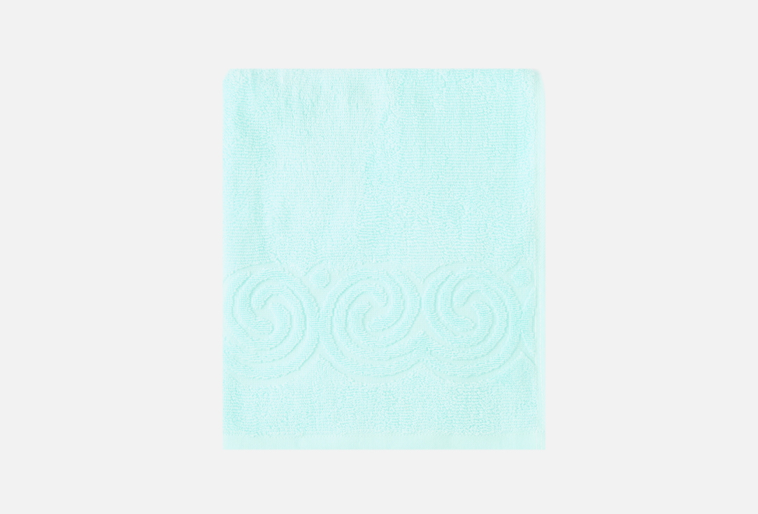 Полотенце махровое LOVELIFE Border, 50*90, light blue 1 шт