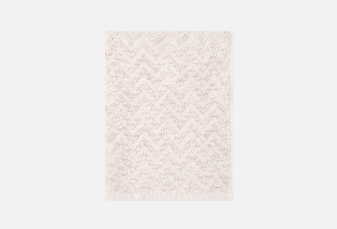 Изображение товара Полотенце махровое LoveLife Zig-Zag, 50*90, dusty lavender