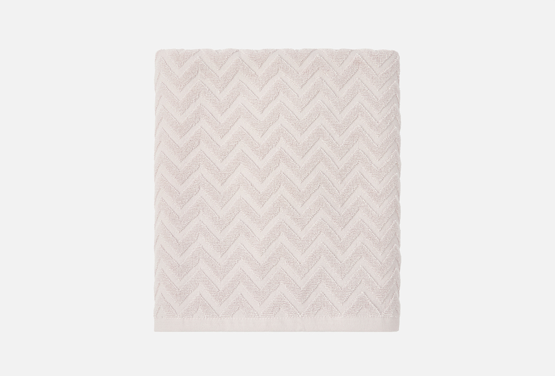 Изображение товара Полотенце махровое LoveLife Zig-Zag, 70*130, dusty lavender