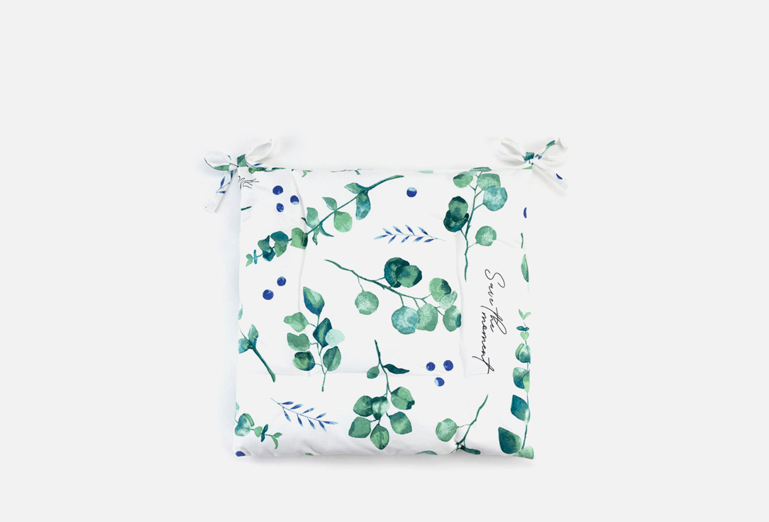 Изображение товара Подушка на стул Этель Eucalyptus 42x42 см хлопок плотность 190 г/м2
