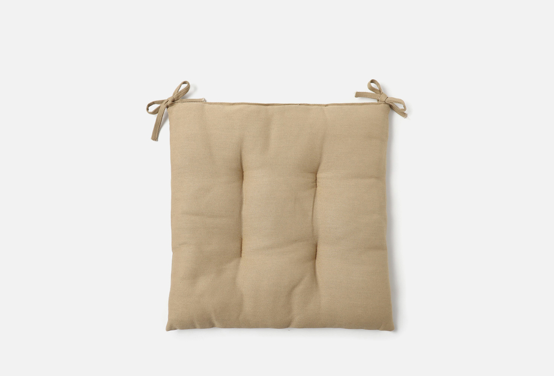 

Подушка на стул ЭТЕЛЬ, Бежевый, Kitchen, 42x42, beige 1 шт
