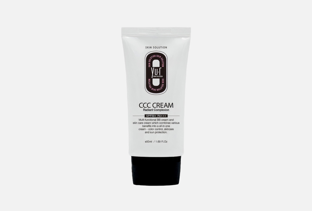 Корректирующий крем для лица SPF 50+PA++++ YUR Radiant complexion 50 мл