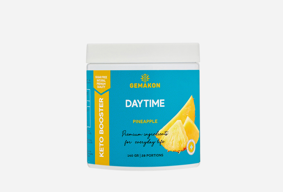 

БАД для снижения веса GEMAKON, Keto Booster daytime L-карнитин 150 мг со вкусом ананас 140 г