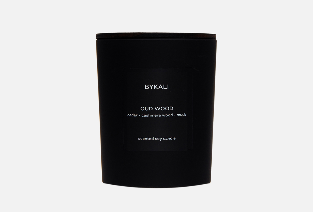 

Свеча ароматическая BYKALI, Белый, Удовое дерево 250 мл