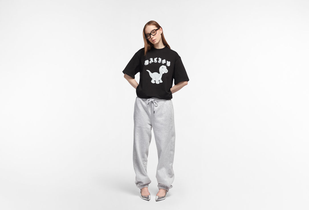 Футболка HALIKY BLACK & WHITE DINO L мл