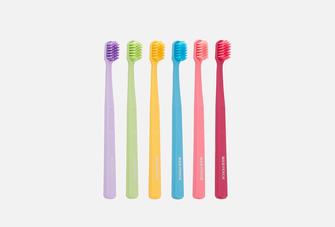 Изображение товара Набор зубных щеток PERIOE COLORBOMB, soft