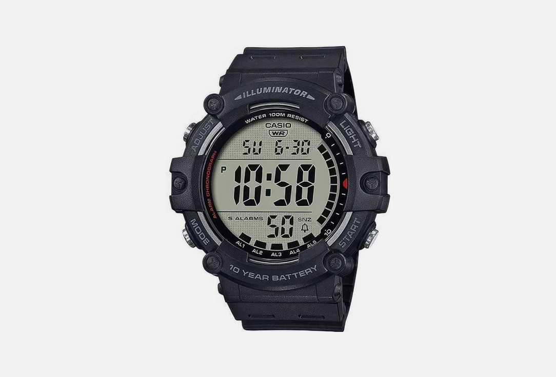 Часы наручные кварцевые CASIO Illuminator 51 mm 1 шт