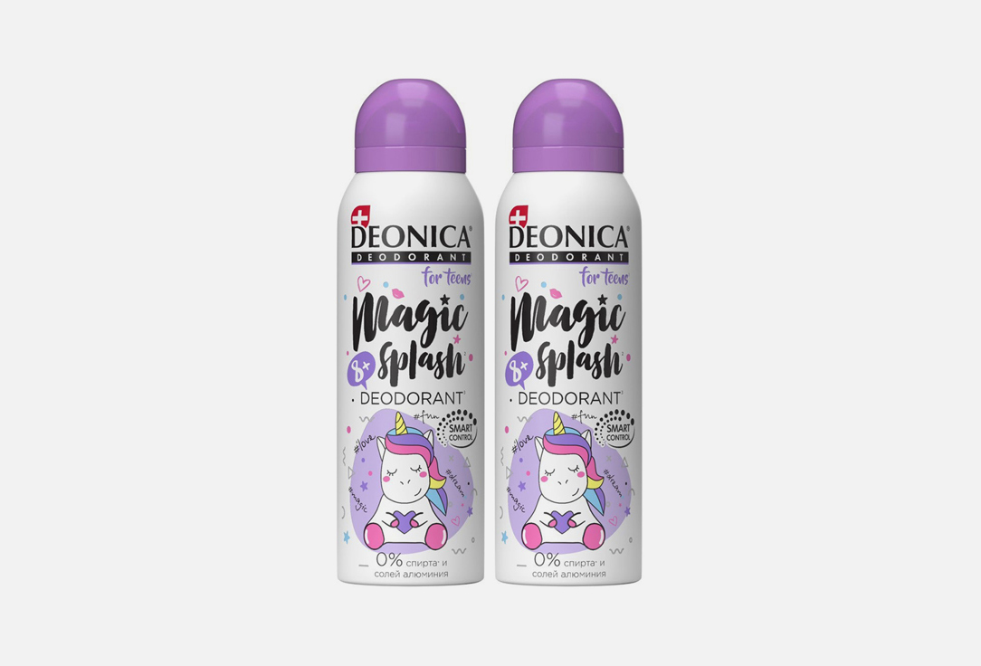 

Набор дезодорантов DEONICA, Magic Splash 2 шт