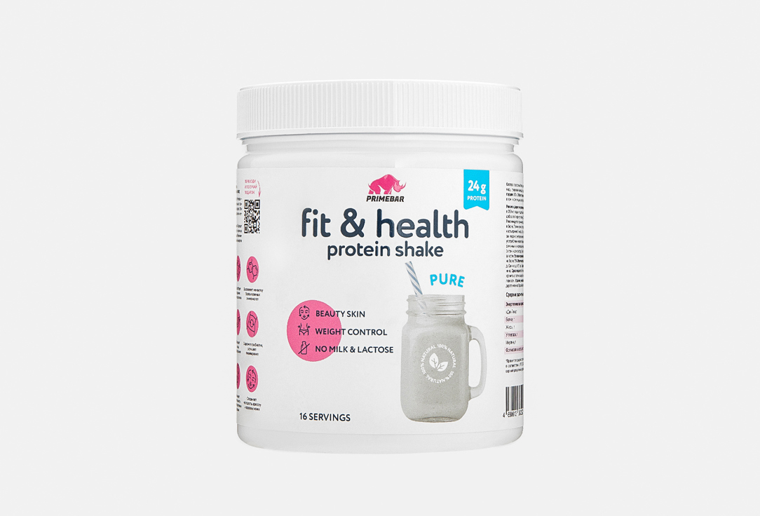 

Растительный протеин PRIMEBAR, Pure 500 г