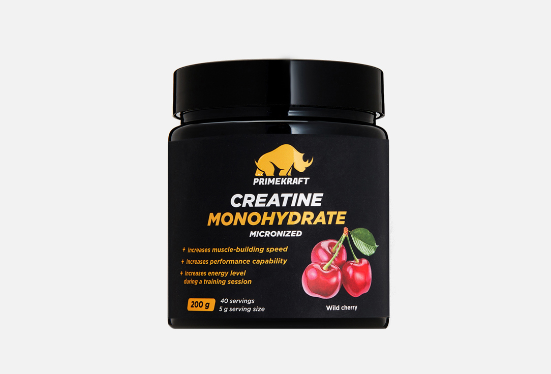 

Креатин моногидрат PRIME KRAFT, Wild Cherry 200 г