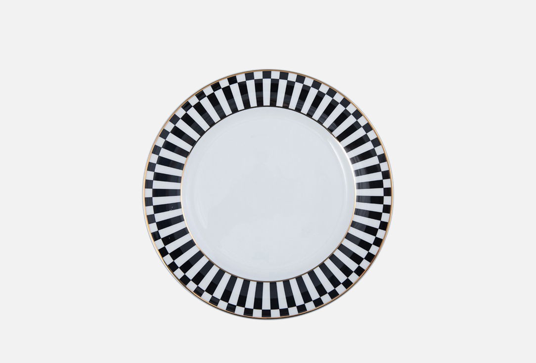 

ТАРЕЛКА ИМПЕРАТОРСКИЙ ФАРФОРОВЫЙ ЗАВОД, Черный, 2 Yes and no Black 27 см