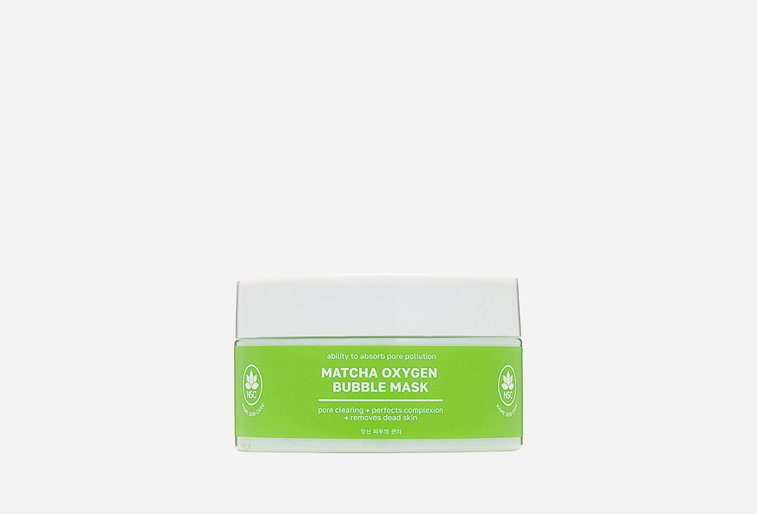 Маска для лица NAME SKIN CARE Matcha oxygen bubble 100 мл