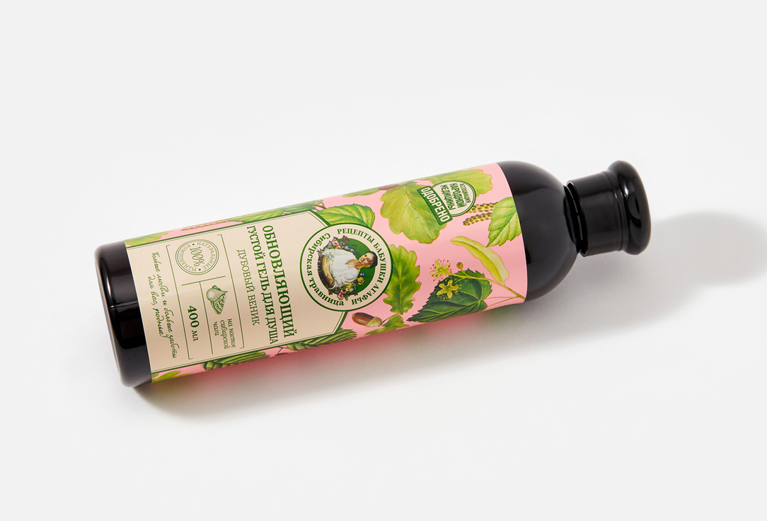 

Обновляющий густой гель для душа РЕЦЕПТЫ БАБУШКИ АГАФЬИ, Oak broom 400 мл