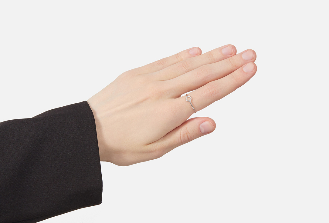 

Кольцо серебряное TILDA, Circle in Silver 17 мл