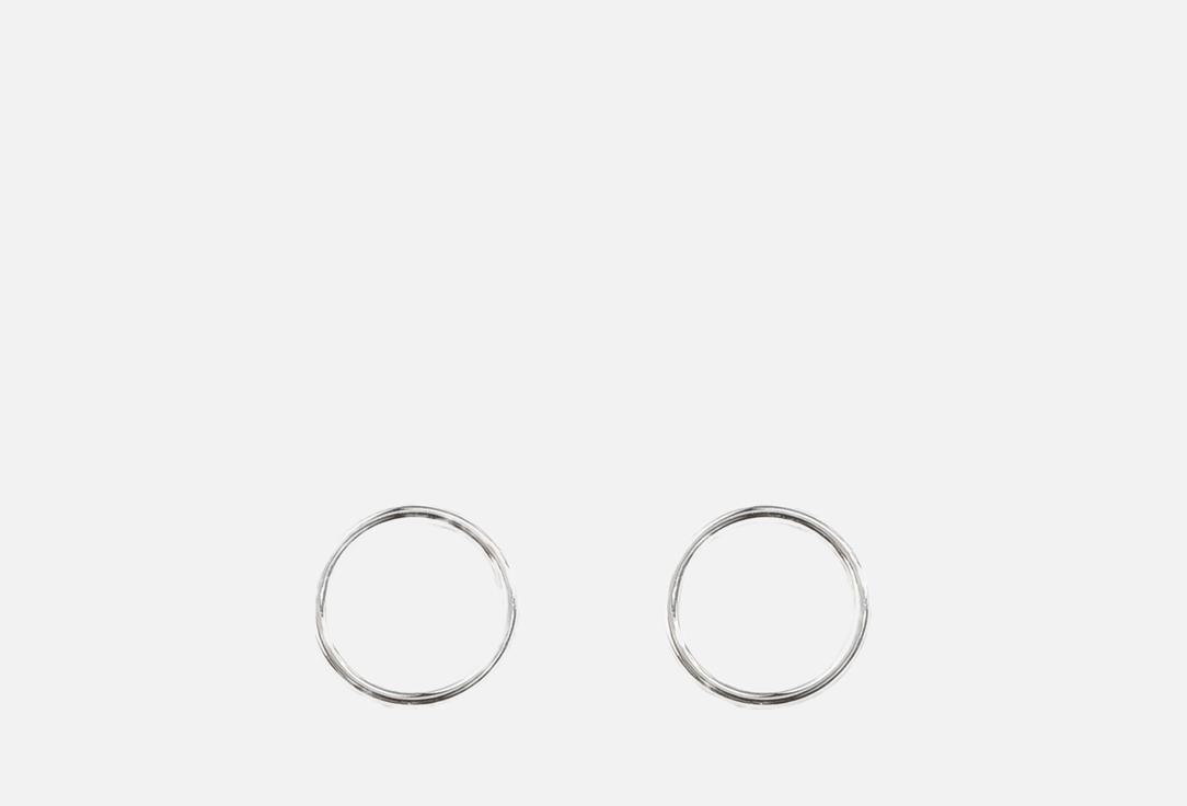 

Серьги-круги серебряные TILDA, Hoop Earrings in Silver 2 шт