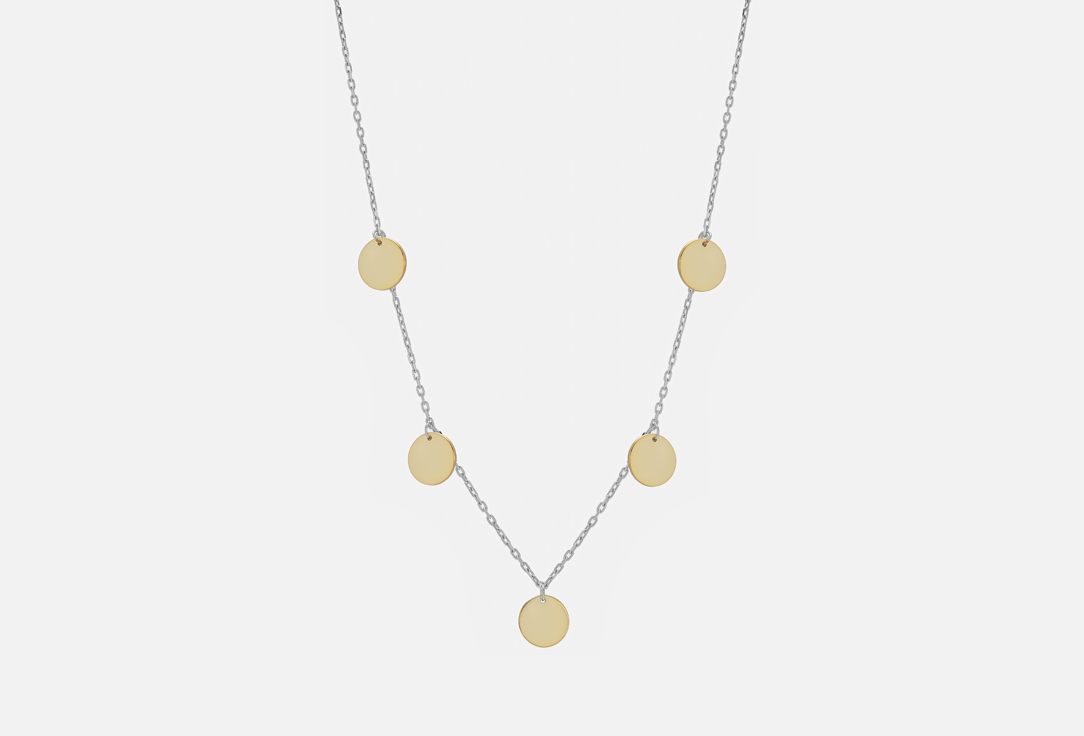Изображение товара Колье серебряное Tilda Gold-Plated Coins