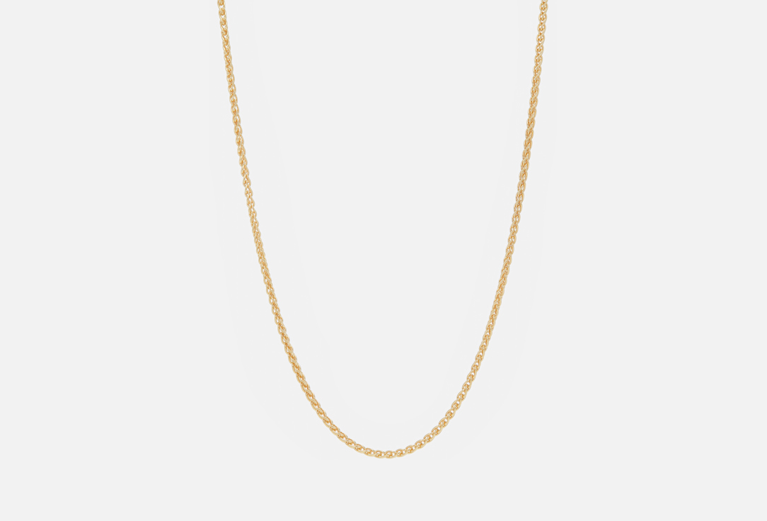 

Цепь-колос серебряная TILDA, Gold-Plated Wheat Chain in Silver 1 шт