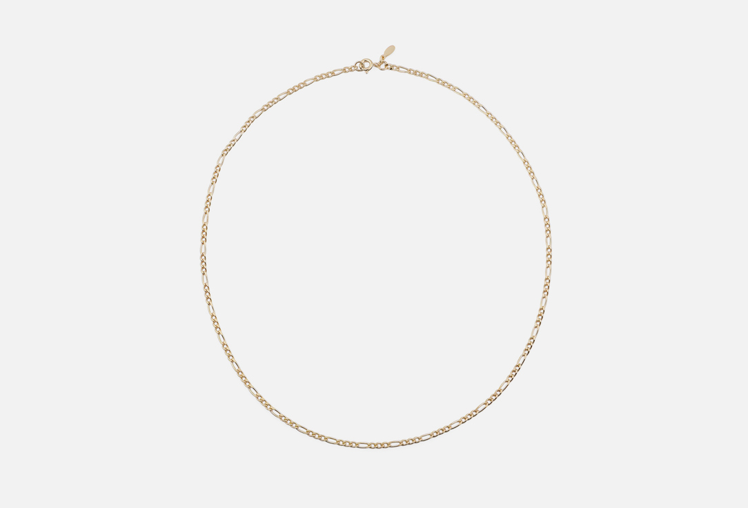 

Цепь серебряная TILDA, Gold-Plated Figaro Chain in Silver 1 шт