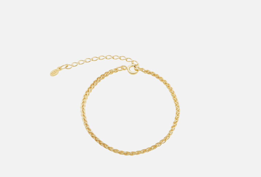 

Браслет серебряный TILDA, Gold-Plated Wheat 1 шт