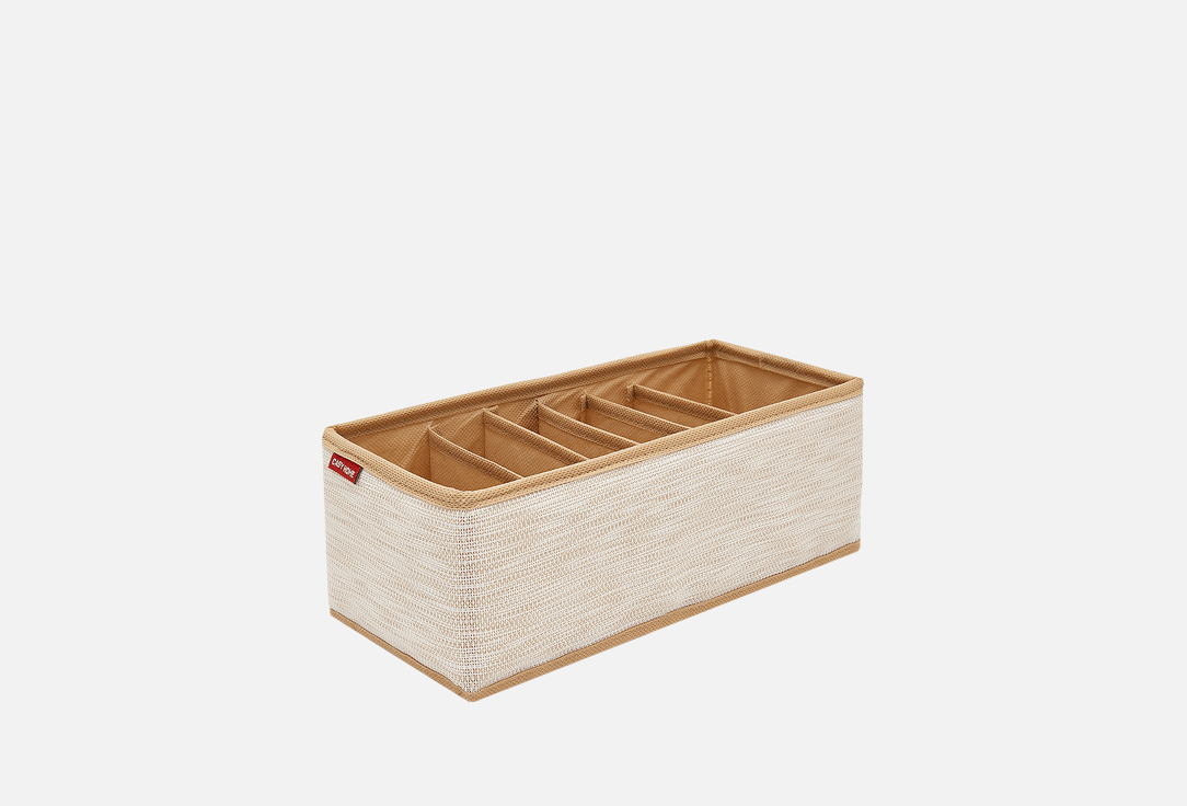 Изображение товара Органайзер для ремней CASY HOME 6 ячеек 30х14х11 см для хранения и порядка