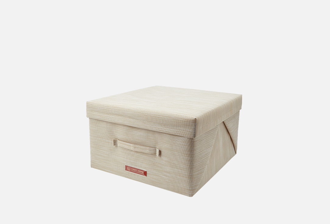 

Короб с крышкой CASY HOME, Бежевый, Milky, 44х50х28 1 шт
