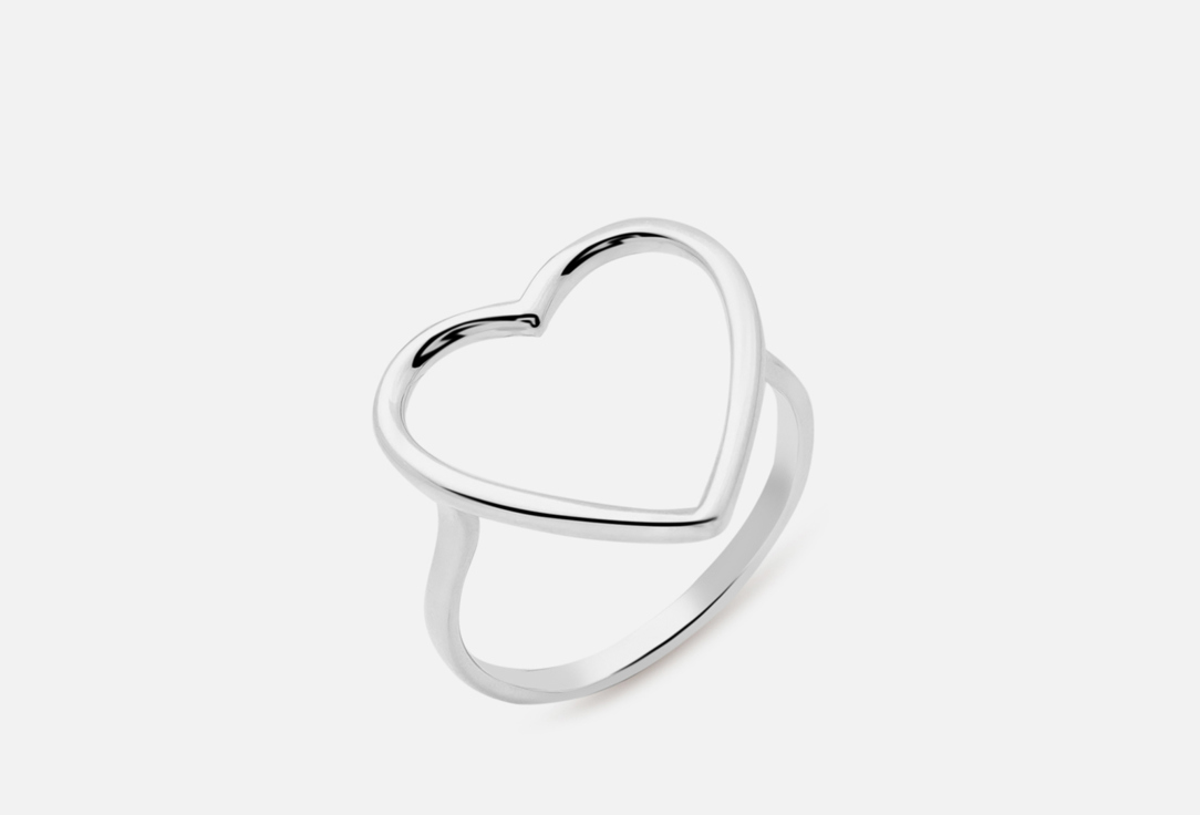 Изображение товара Серебряное кольцо Pepela Jewelry Silver Heart в стиле минимализм для женщин